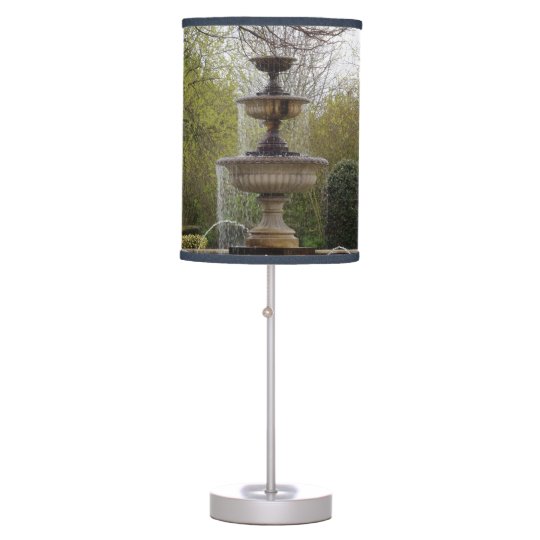 Water Fountain Table Lamp