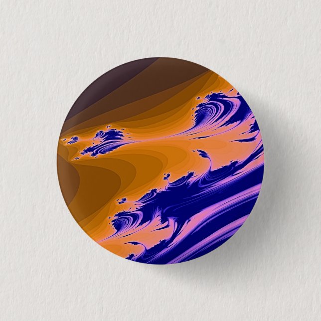 WATER FRACTAL   BUTTON (Front)