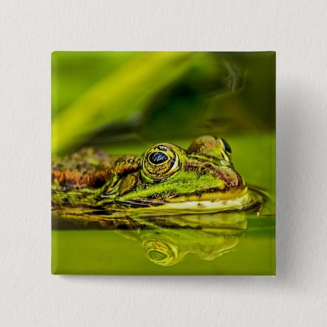 water frog button (Front)