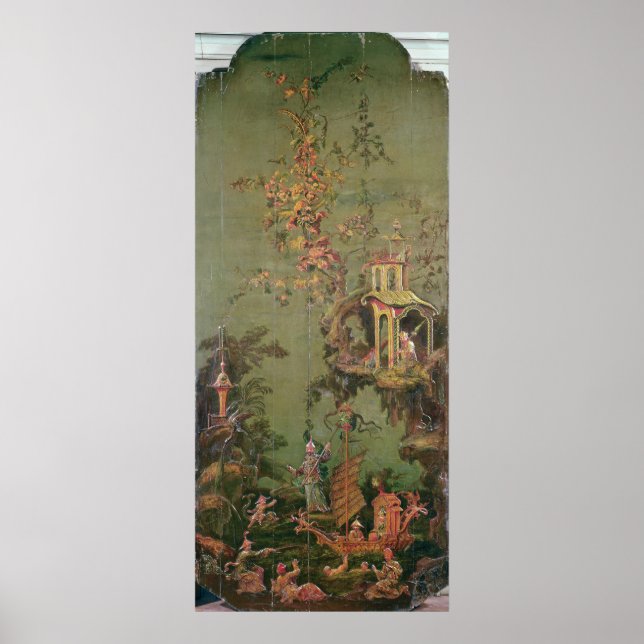 Water, from a series of panels depicting poster (Front)