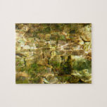 Water from Hot Springs Green-Gold Nature Jigsaw Puzzle