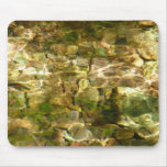 Water from Hot Springs Green-Gold Nature Mouse Pad