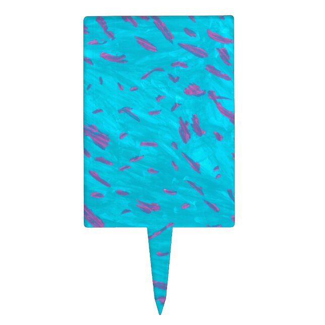 Water Fun Cake Pick (Front)