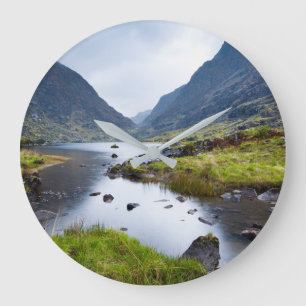 Water Gap of Dunloe County Kerry Ireland Large Clock