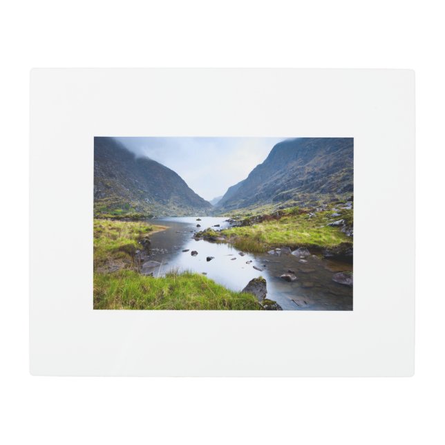 Water | Gap of Dunloe County Kerry Ireland Metal Print (Front)
