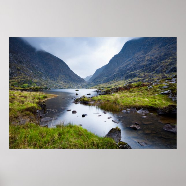Water | Gap of Dunloe County Kerry Ireland Poster (Front)