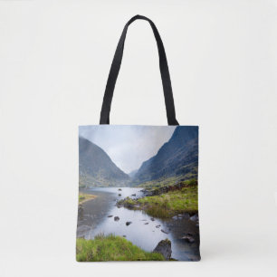 Water   Gap of Dunloe County Kerry Ireland Tote Bag