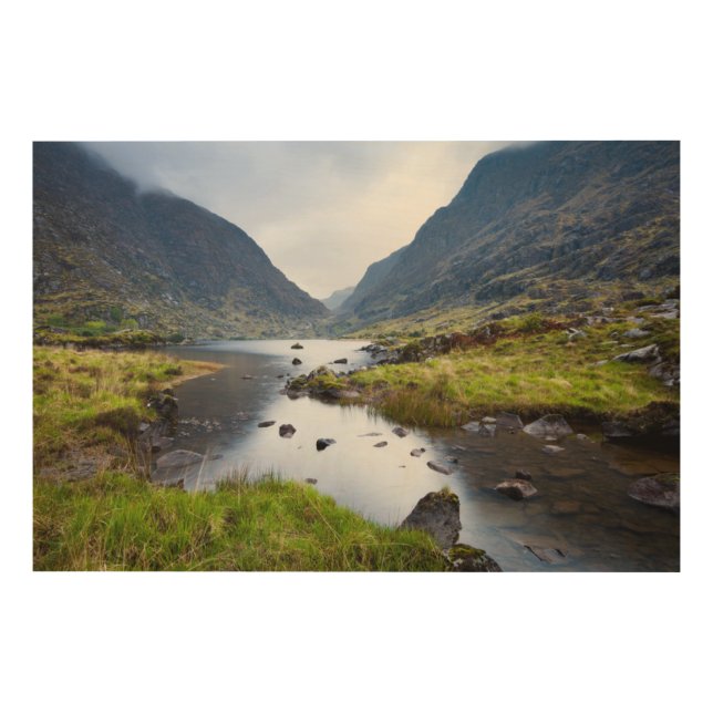 Water | Gap of Dunloe County Kerry Ireland Wood Wall Art (Front)