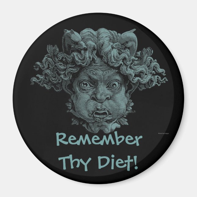 Water Gargoyle - Magnet #3 (Front)