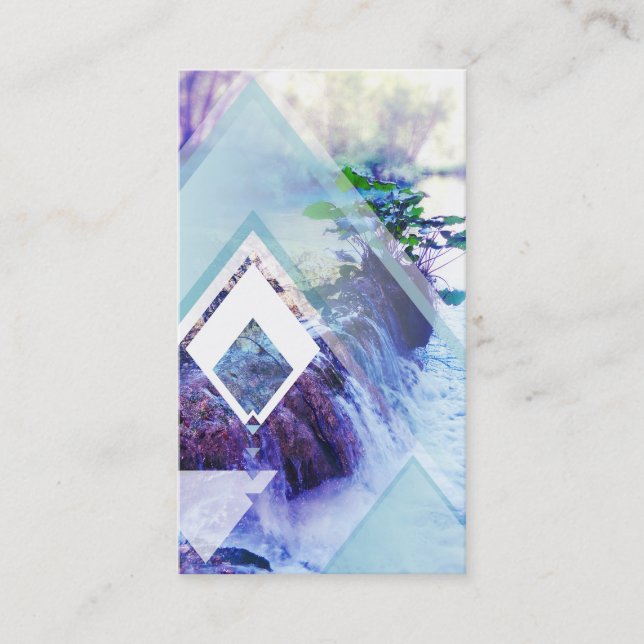 water geohaze business card (Front)