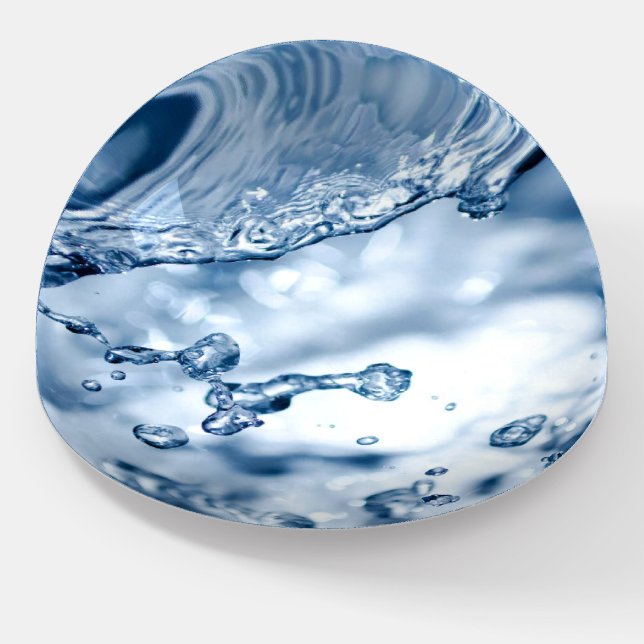 Water Glass Paper Weight (Angled)