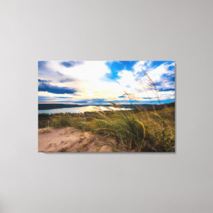 Water   Glen Lake Sleeping Bear Dunes Michigan Canvas Print