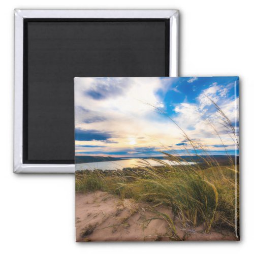 Water  Glen Lake Sleeping Bear Dunes Michigan Magnet