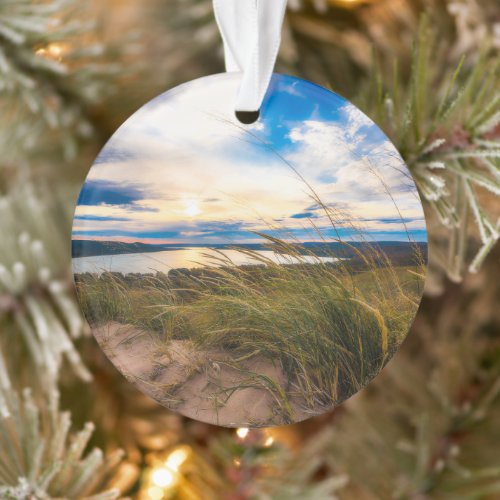 Water  Glen Lake Sleeping Bear Dunes Michigan Ornament