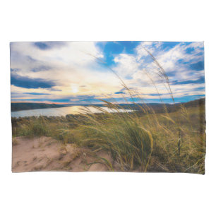 Water Glen Lake Sleeping Bear Dunes Michigan Pillow Case