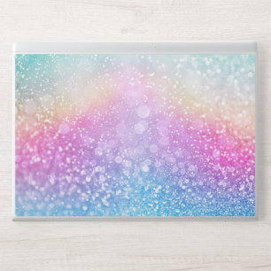 Water glitter color HP laptop skin