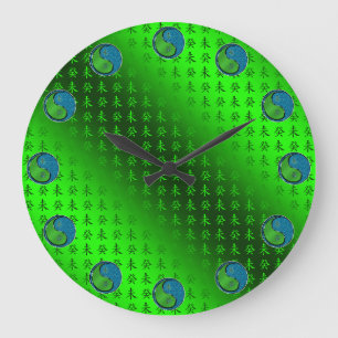 Water Goat Large Clock