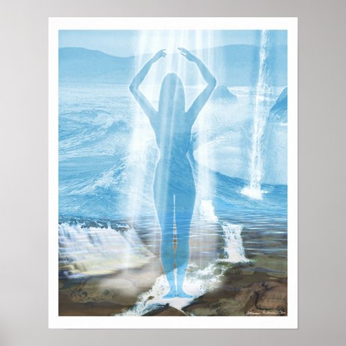 Water Goddess Poster