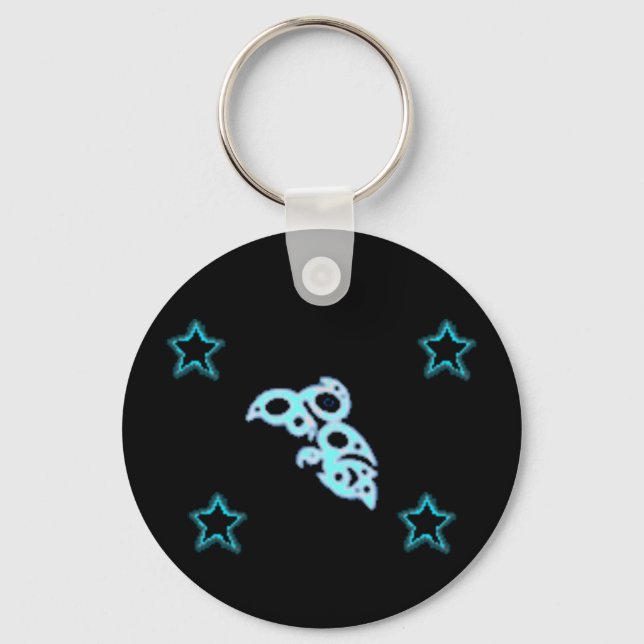 WATER GODRUNE Stars Keychain (Front)