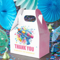 Water Gun Custom  Summer Birthday Favor Boxes