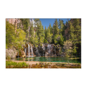Water Hanging Lake Glenwood Springs, Colorado Acrylic Print