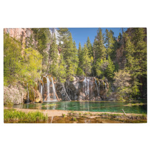 Water   Hanging Lake Glenwood Springs, Colorado Metal Print