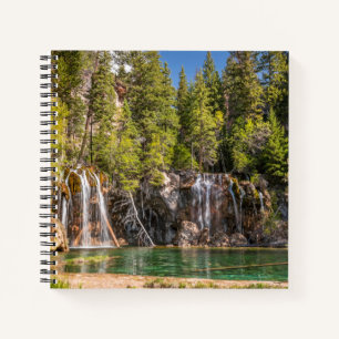 Water   Hanging Lake Glenwood Springs, Colorado Notebook