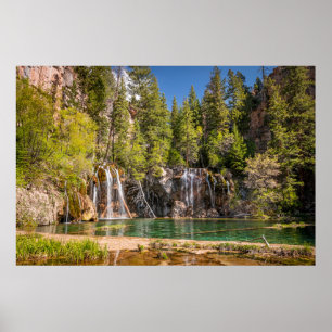 Water Hanging Lake Glenwood Springs, Colorado Poster