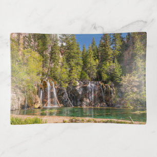 Water   Hanging Lake Glenwood Springs, Colorado Trinket Tray