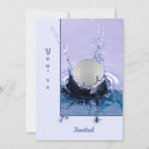 Water Hazard Personalized Announcement