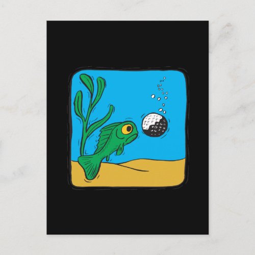 Water Hazard Postcard