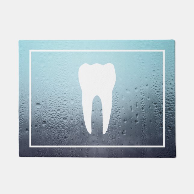 water haze dental office doormat (Front)