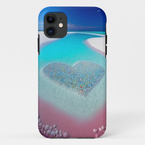 Water Heart iPhone 11 Case