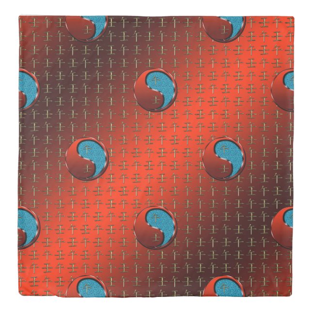 Water Horse Duvet Cover (Front)