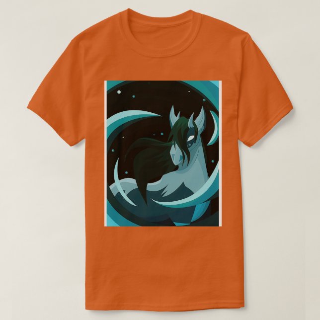 Water Horse Graphic 1 T-Shirt (Design Front)