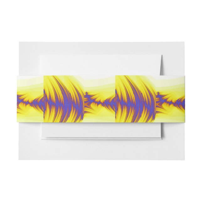 WATER INVITATION BELLY BAND (Front Example)