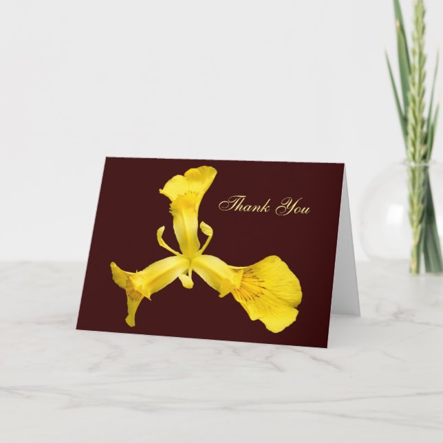 Water Iris ~ card (Front)