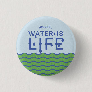 Water is Life Button