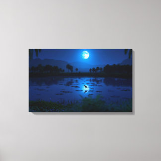 Water is Life (Oasis) Canvas Print
