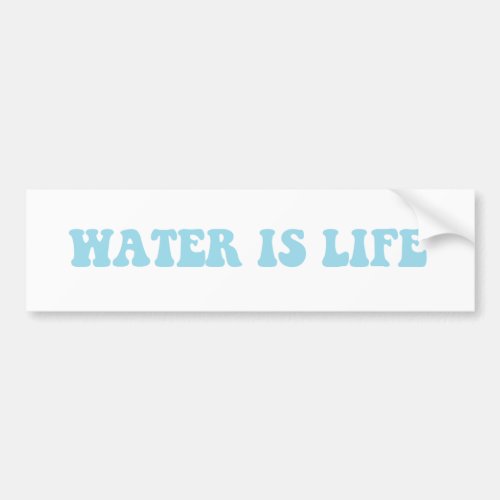 Water is Life sticker