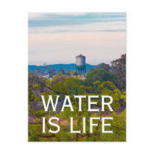 Water is Life Water Tower Environmental Ecology