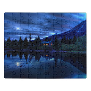 Water   Jenny Lake Grand Teton National Park Jigsaw Puzzle