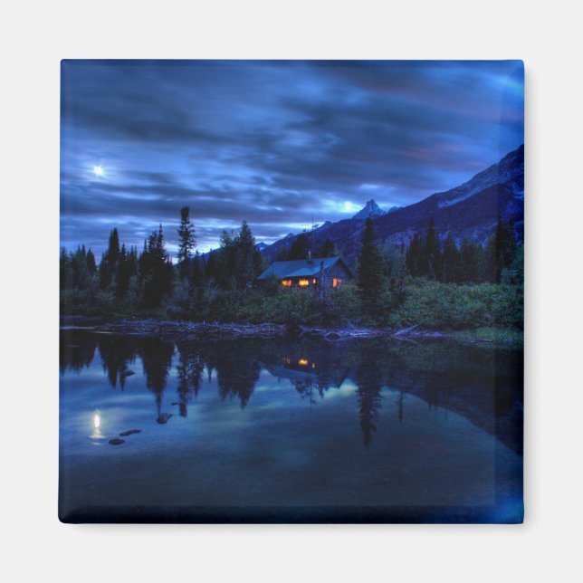 Water | Jenny Lake Grand Teton National Park Magnet (Front)