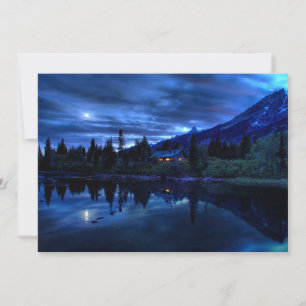 Water Jenny Lake Grand Teton National Park Thank You Card
