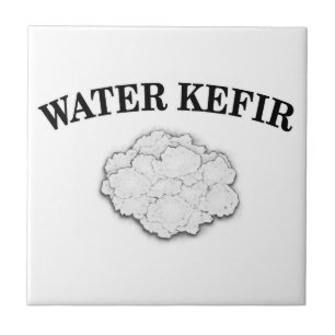 Water Kefir Grains Ceramic Tile