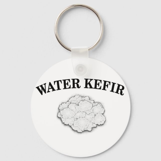 Water Kefir Grains Keychain (Front)