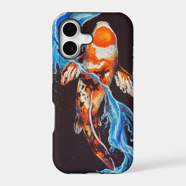 Water Koi Iphone Case (Back)
