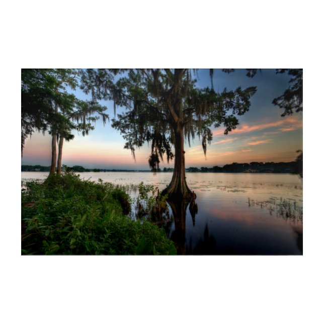 Water | Kraft Azalea Park Maitland Florida Acrylic Print (Front)