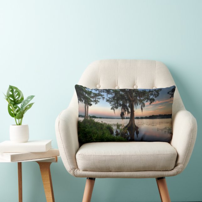 Water | Kraft Azalea Park Maitland Florida Lumbar Pillow (Chair)