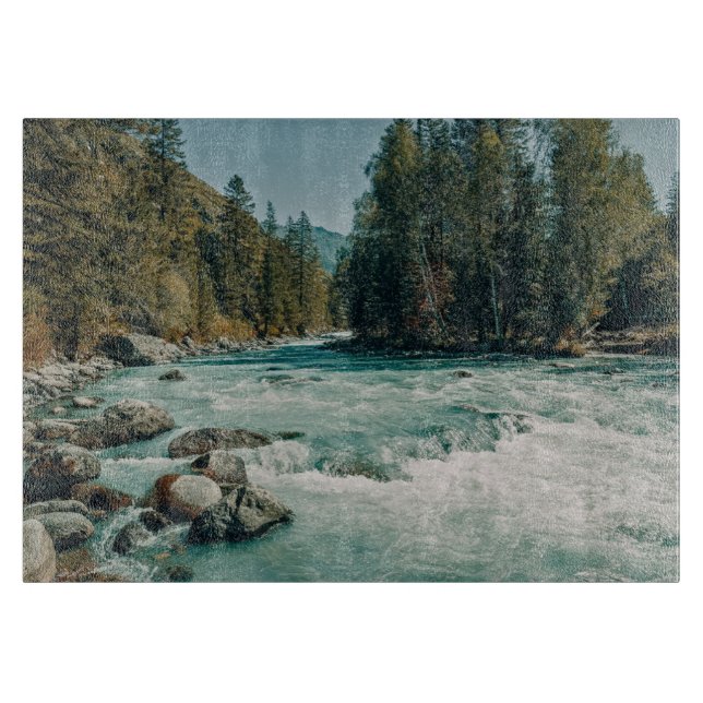 Water | Kucherla River, Altai Mountains Cutting Board (Front)